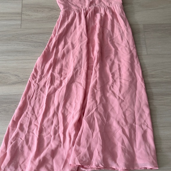 Reformation Pink Midi Dress - Picture 4 of 11